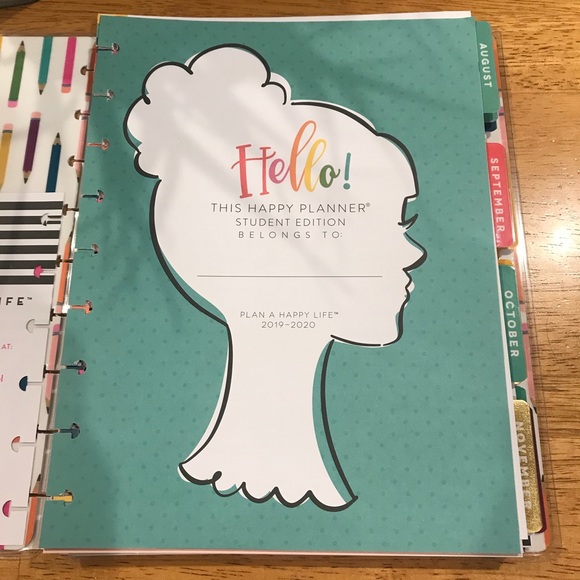 Happy Planner Covers & Guts From Student Planner - Picture 3 of 8